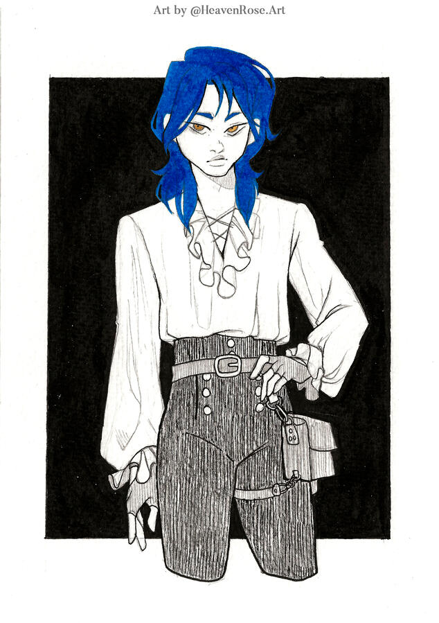 Mirza Hiro by HeavenRose_Art